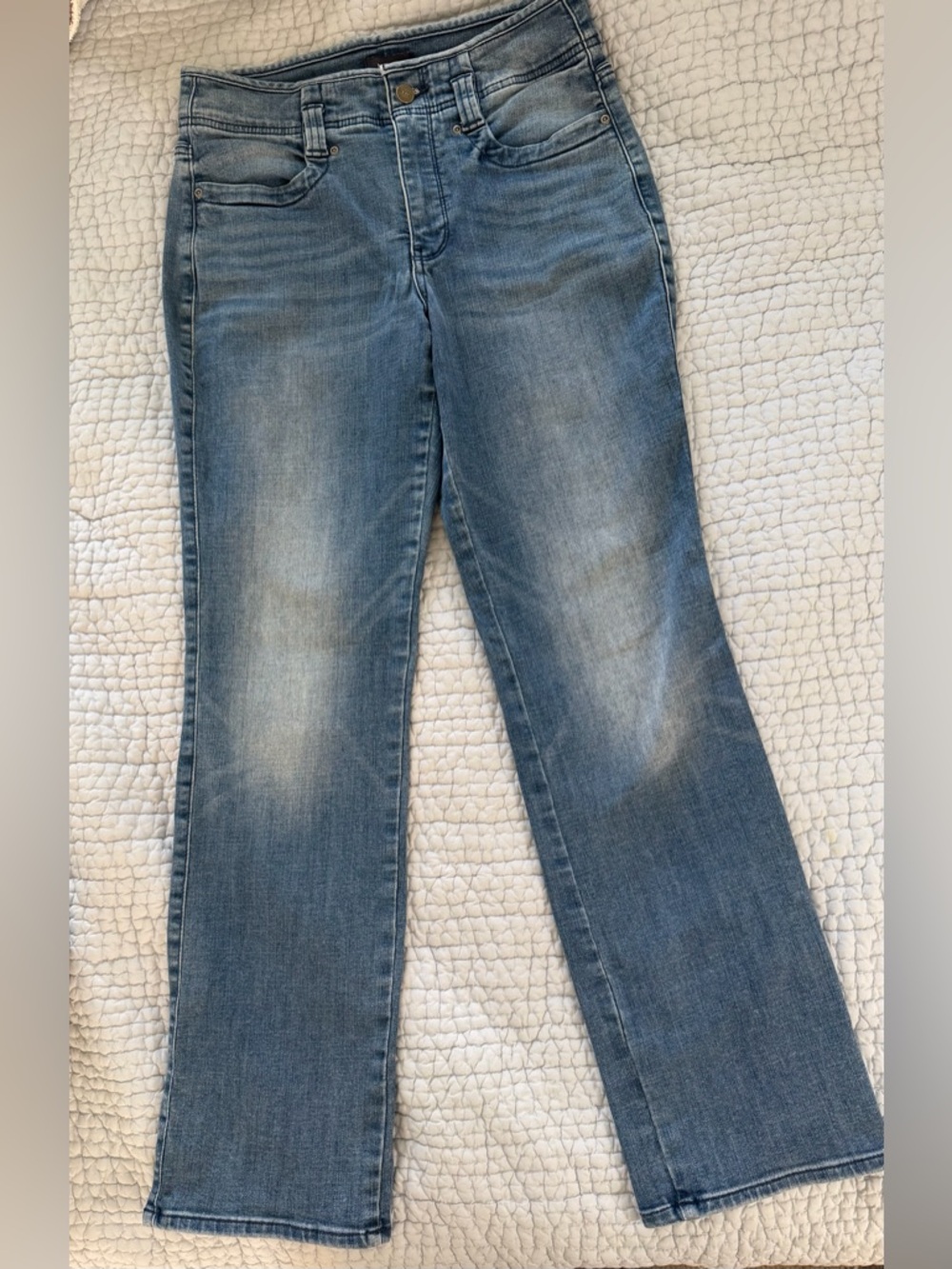NYDJ Women's Marilyn Straight Jeans, 8 petite